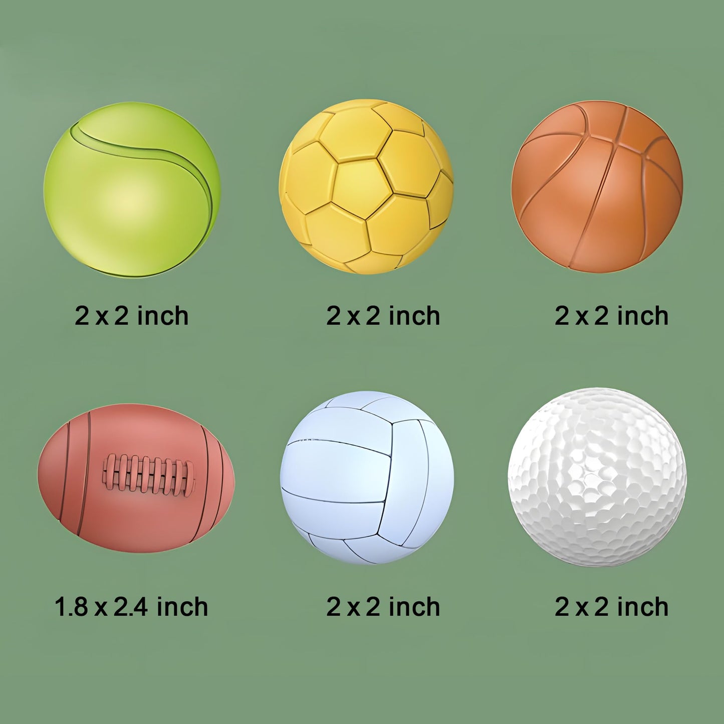 ROHSCE Baby Sensory Balls – 6 Soft Rubber Toys for 6–12 Months | Montessori Bath & Outdoor Play