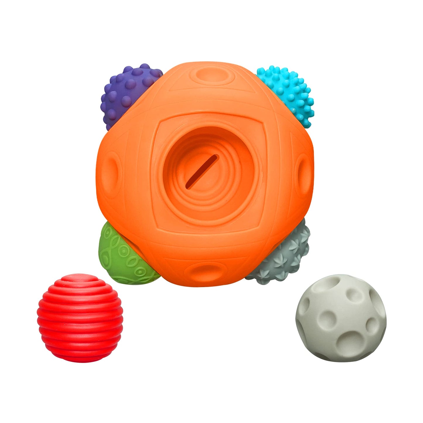 ROHSCE Sensory Balls for Toddlers – Montessori, BPA Free Teething Bath Toys