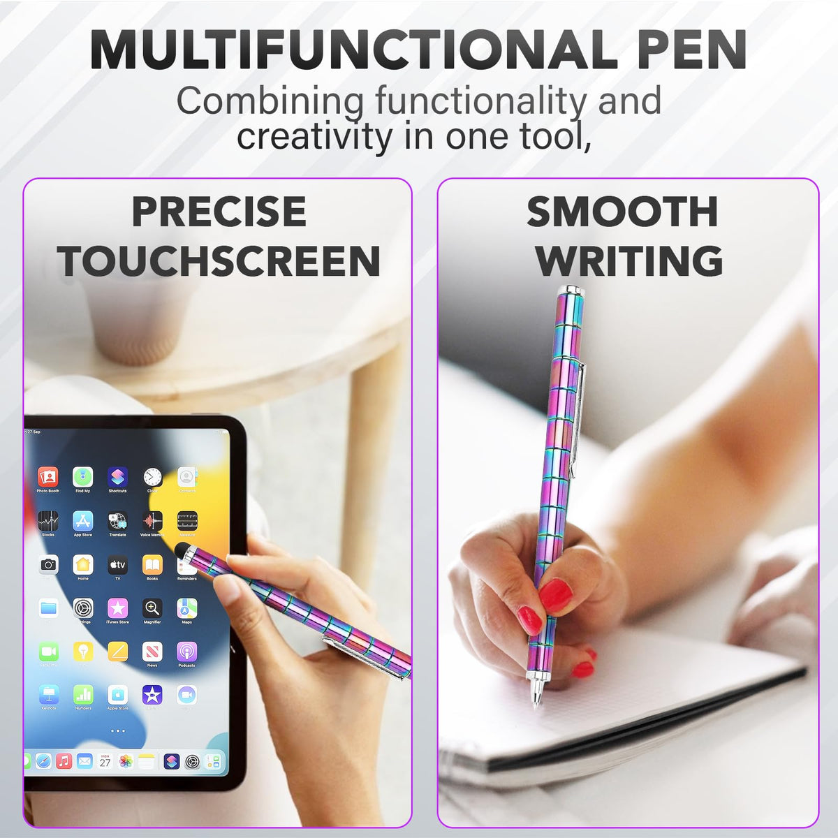 Rokile Magnetic Fidget Pen – 13-Tube Toy Pen for Focus, Creativity & Writing