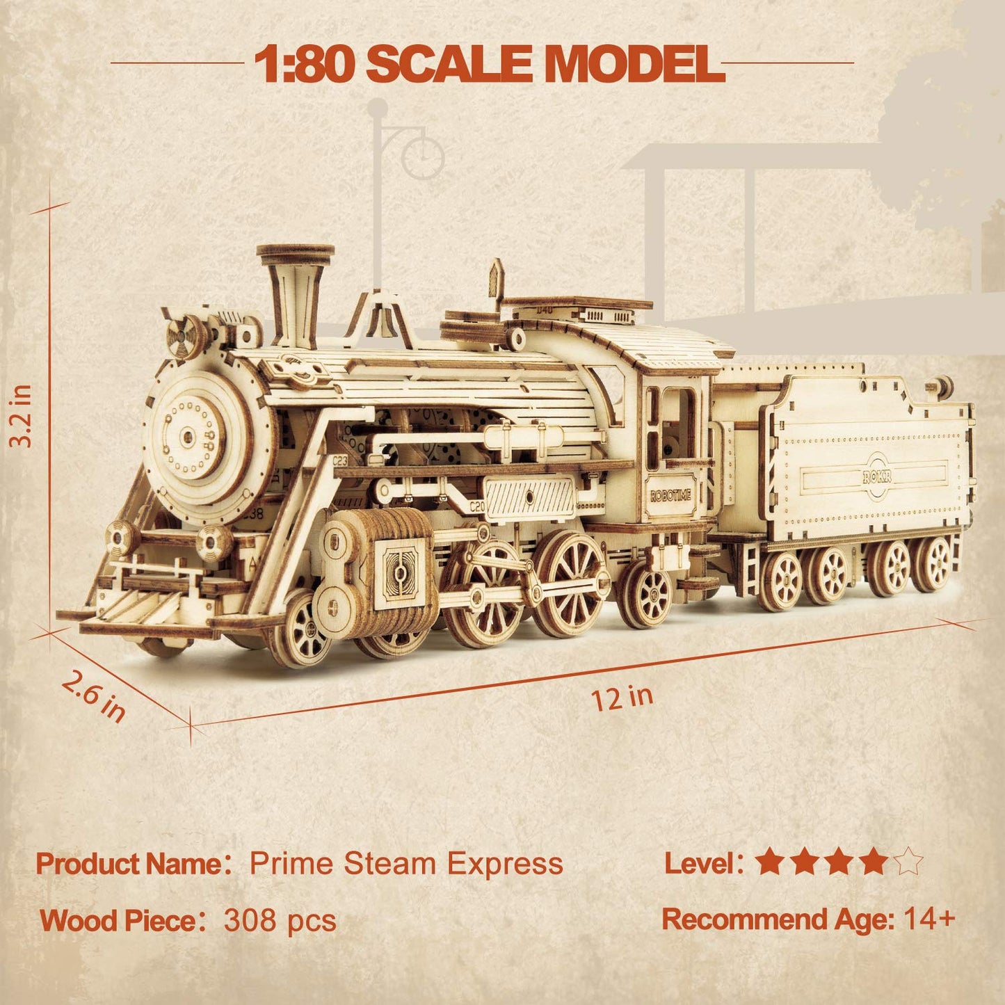 ROKR Model Car Kits – Wooden 3D Puzzles for Adults | Build, Learn, Desk Decor