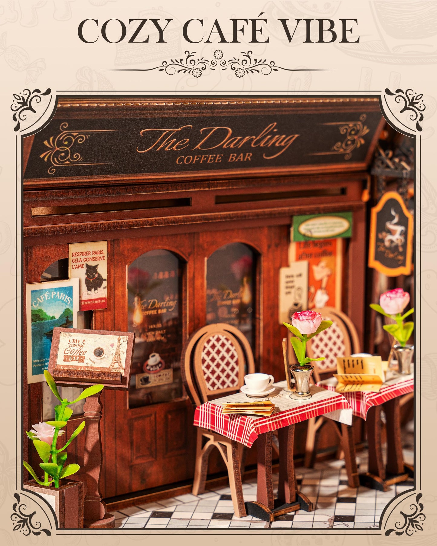 Rolife DIY Book Nook Kits for Adults – 3D Wooden Puzzle Diorama & Decorative Bookends (Arcade Theme)
