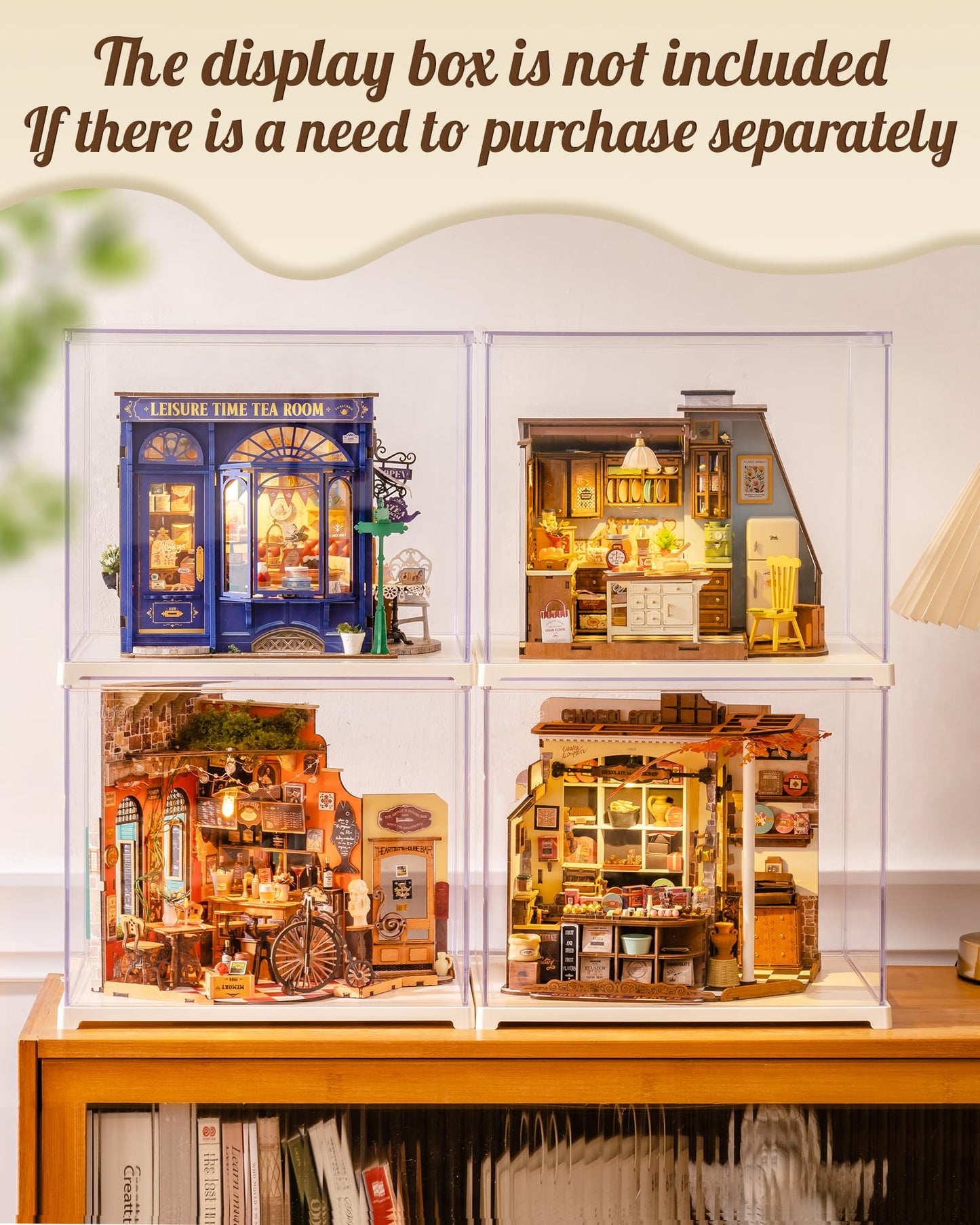 Rolife Henry's Chocolate Shop DIY Miniature Kit — Tiny Book Nook & 3D Puzzle