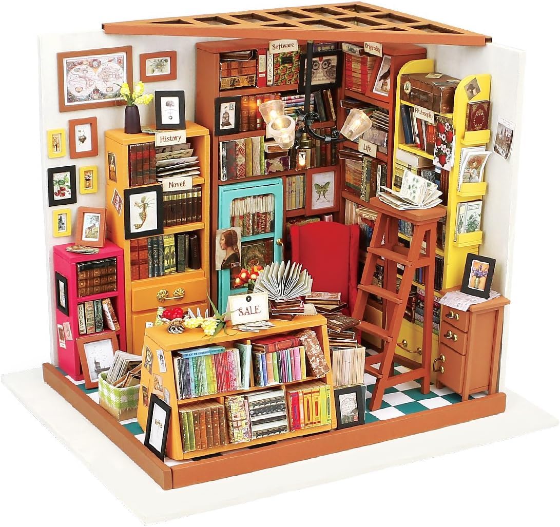 Rolife 1:20 Miniature Dollhouse Kit – DIY Tiny House Model for Adults