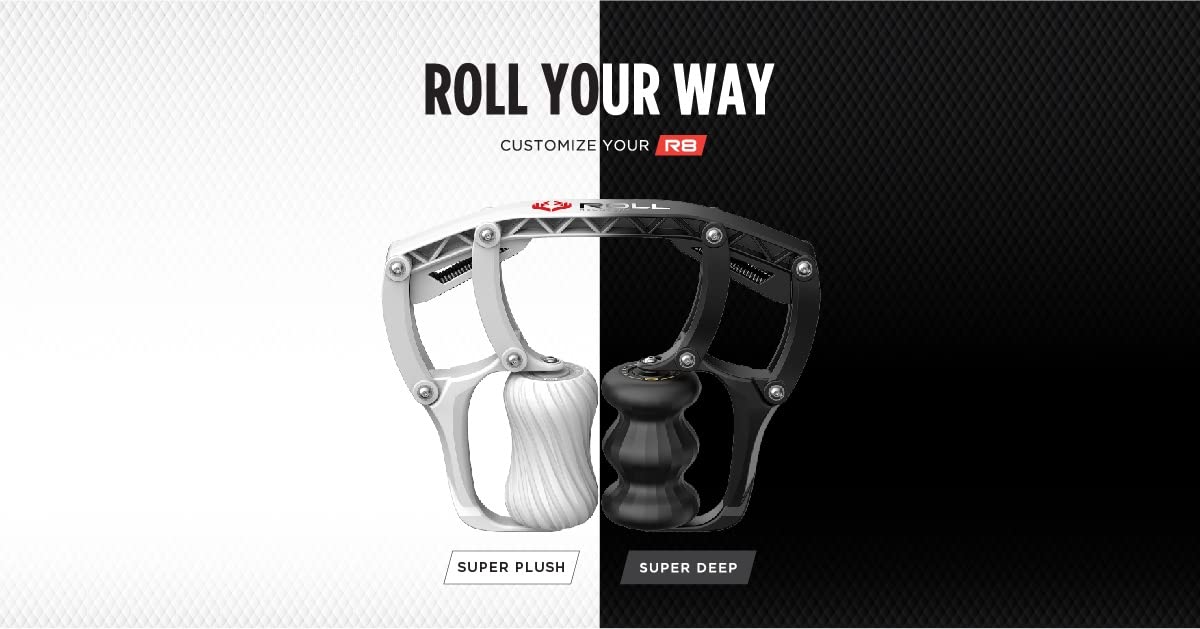 ROLL Recovery R8 Insert - Super Plush | Gentle, Customizable Massage for R8 & R8 Plus