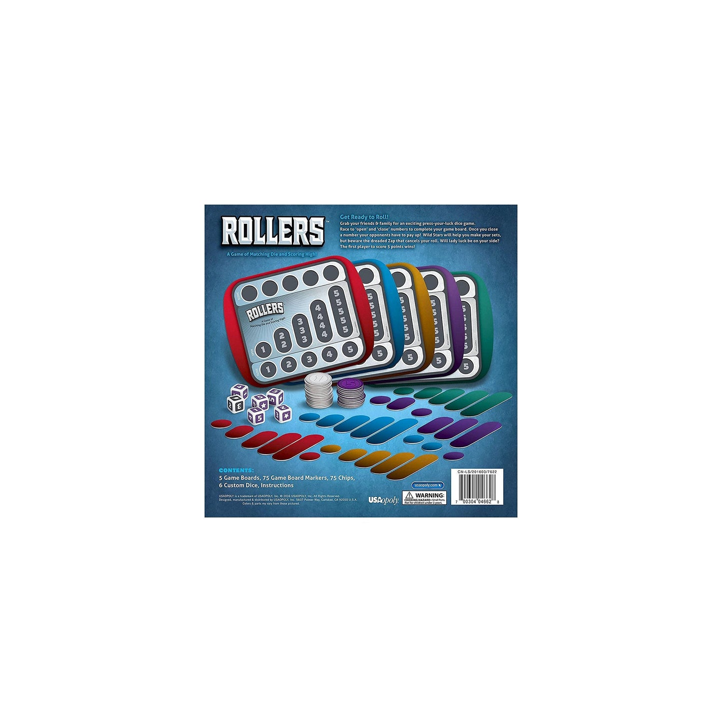 Rollers: Matching Die Game for Quick, Fun Rounds
