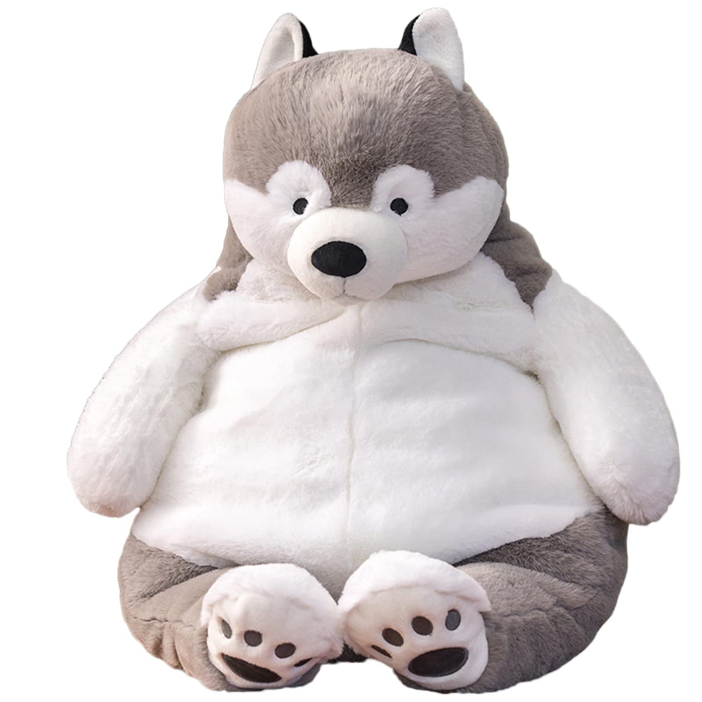 Ronivia Husky Weighted Plush Pillow — 17-Inch Hugable Plush Toy