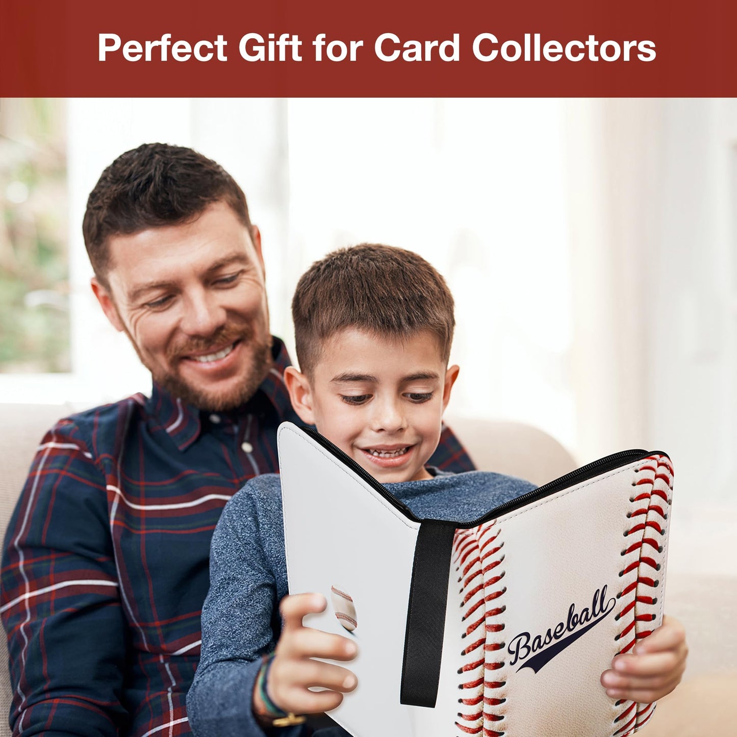 RONMONG Baseball Card Binder — 990-Card Capacity, Sleeves Holder Album (2025–2026)