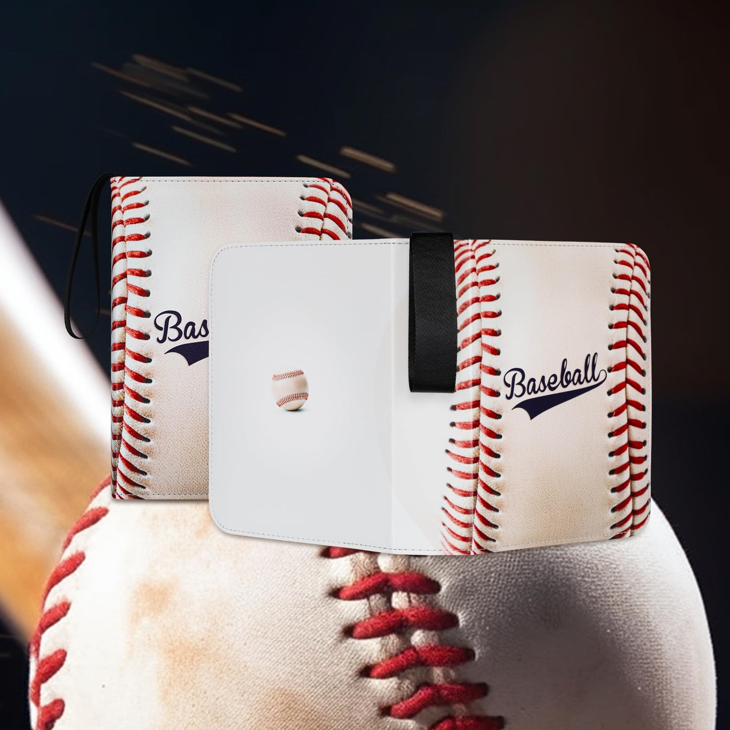 RONMONG Baseball Card Binder — 990-Card Capacity, Sleeves Holder Album (2025–2026)
