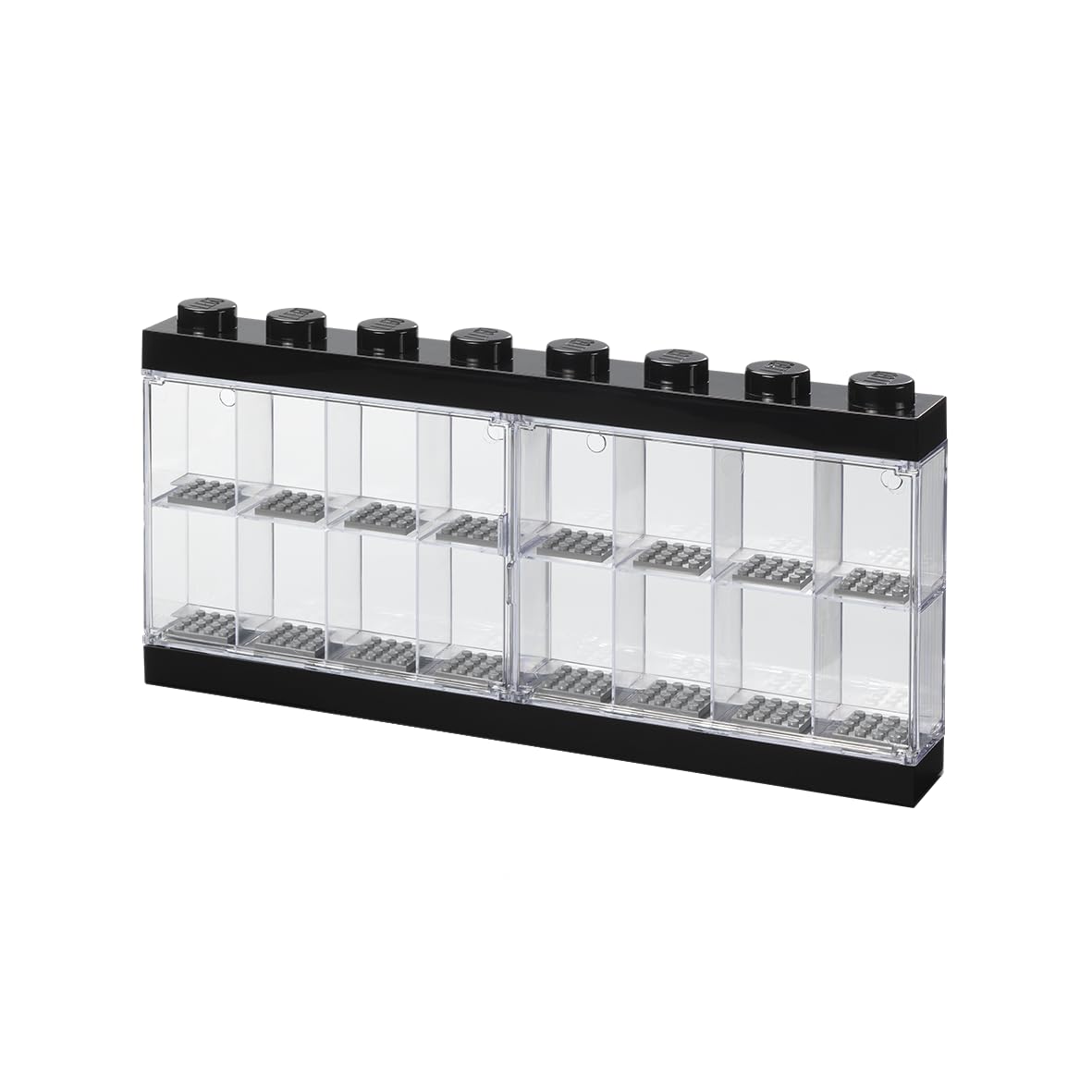 Room Copenhagen Lego Minifigure Display Case 16 Black – Large