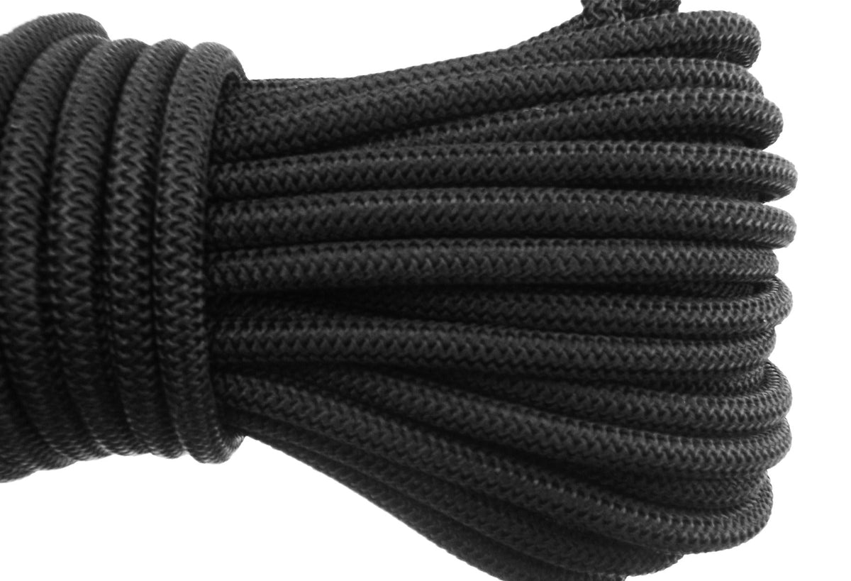 Bungee Rope Black 6mm - 10m, 20m, 30m
