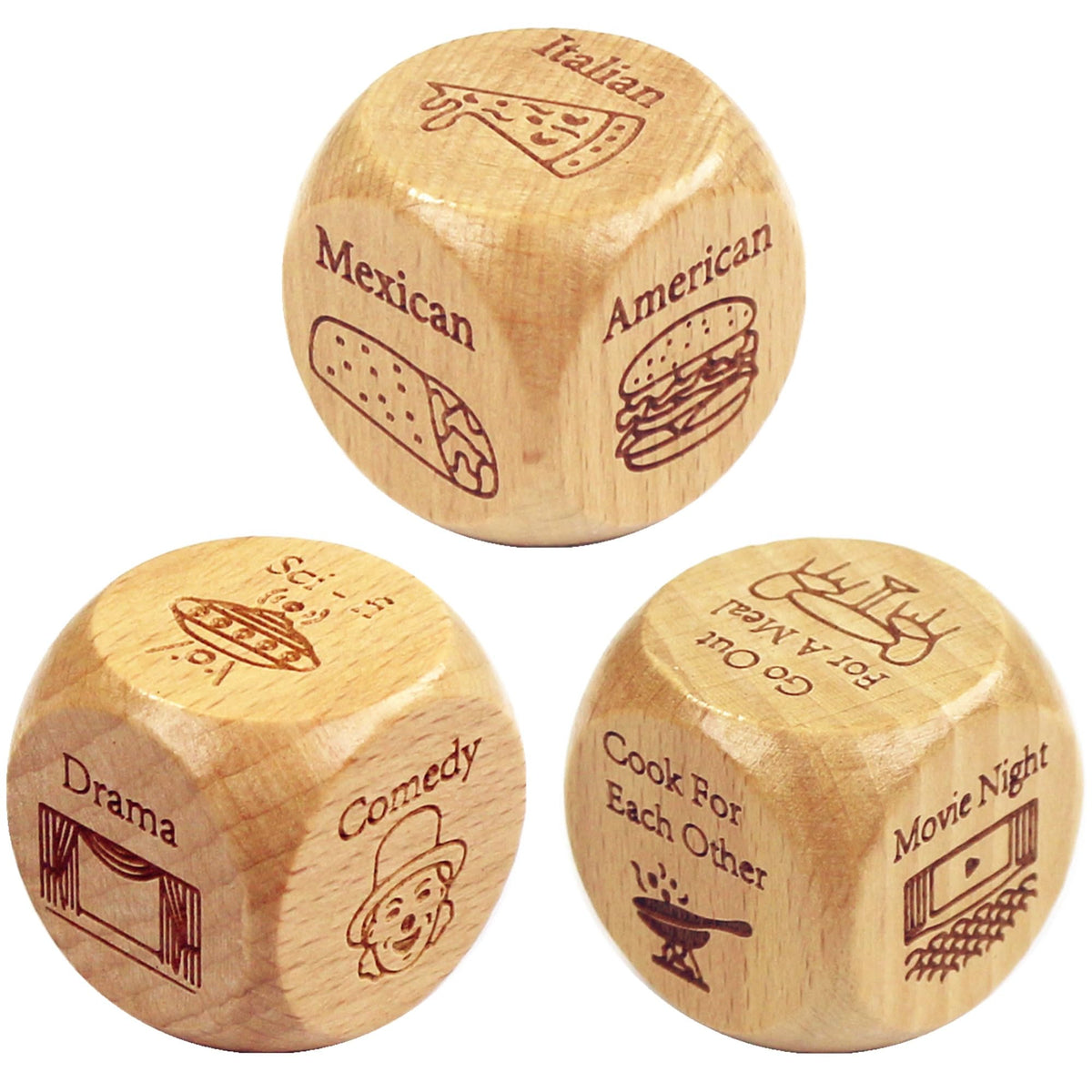 RORTUSAT Date Night Dice – Creative Couple Gift Ideas for Men & Women