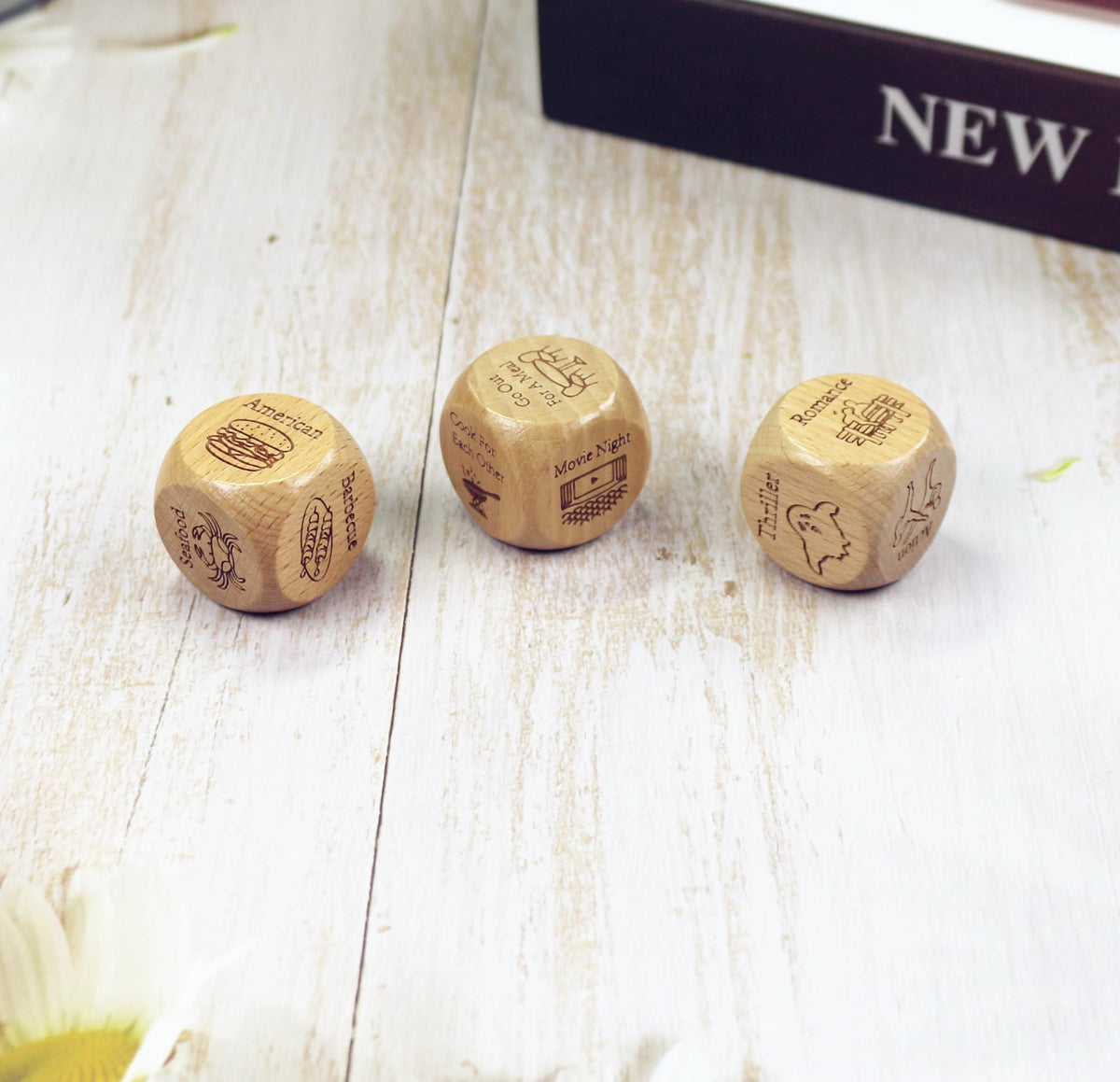 RORTUSAT Date Night Dice – Creative Couple Gift Ideas for Men & Women
