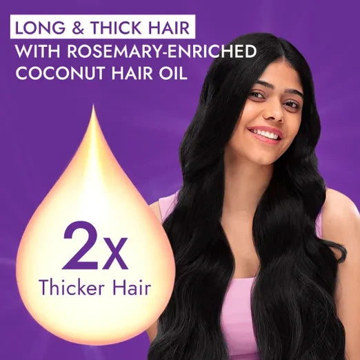 Parachute Advansed Rosemary-Enriched Coconut Hair Oil Strengthens Hair 200 ml/6.8 oz