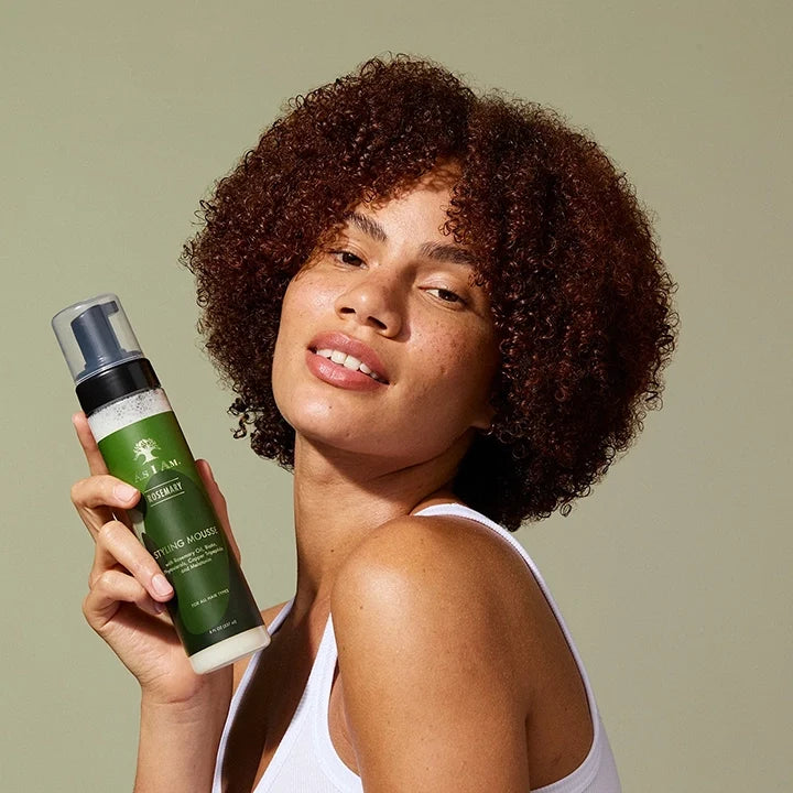 As I Am Rosemary Styling Mousse Define & Volumise Curls for Natural Hair 8 oz