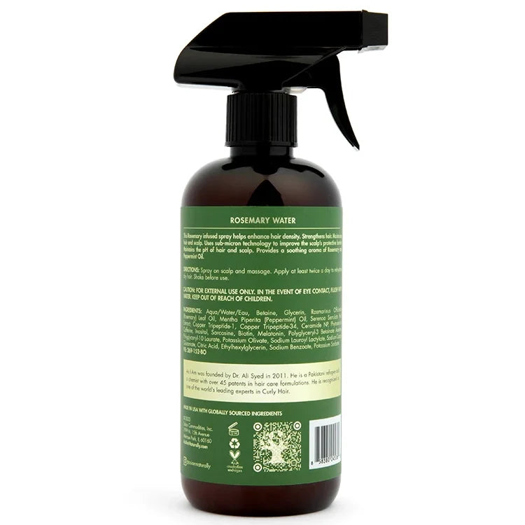 As I Am Rosemary Water Stimulating Scalp & Hair Growth for All Hair Types 16 oz