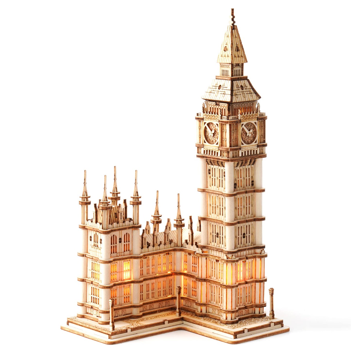 Rowood Big Ben 3D Puzzle – Premium Wooden Model Kit for Adults