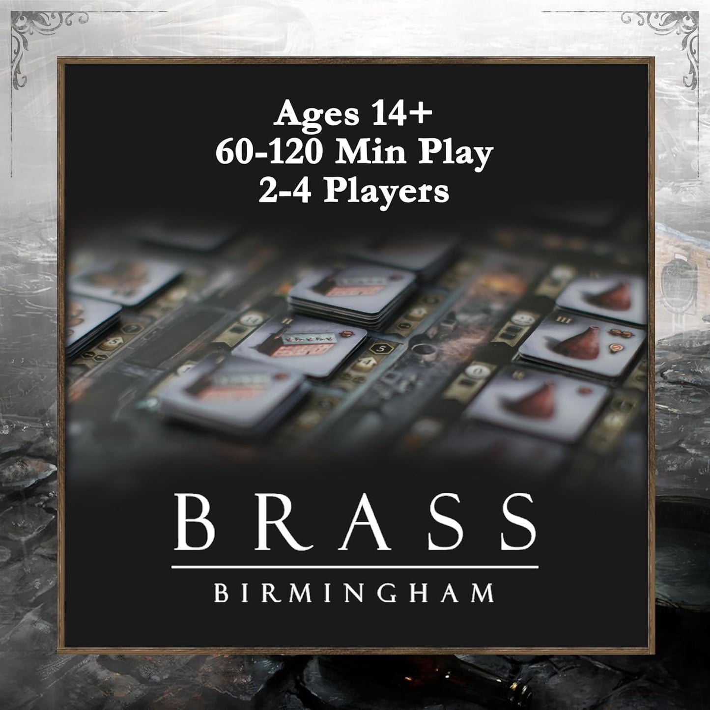 Roxley Games Brass: Birmingham - Economic Strategy Game for 2-4 Players | Ages 14+ | 60-120 Minutes | #1 Board Game on BoardGameGeek