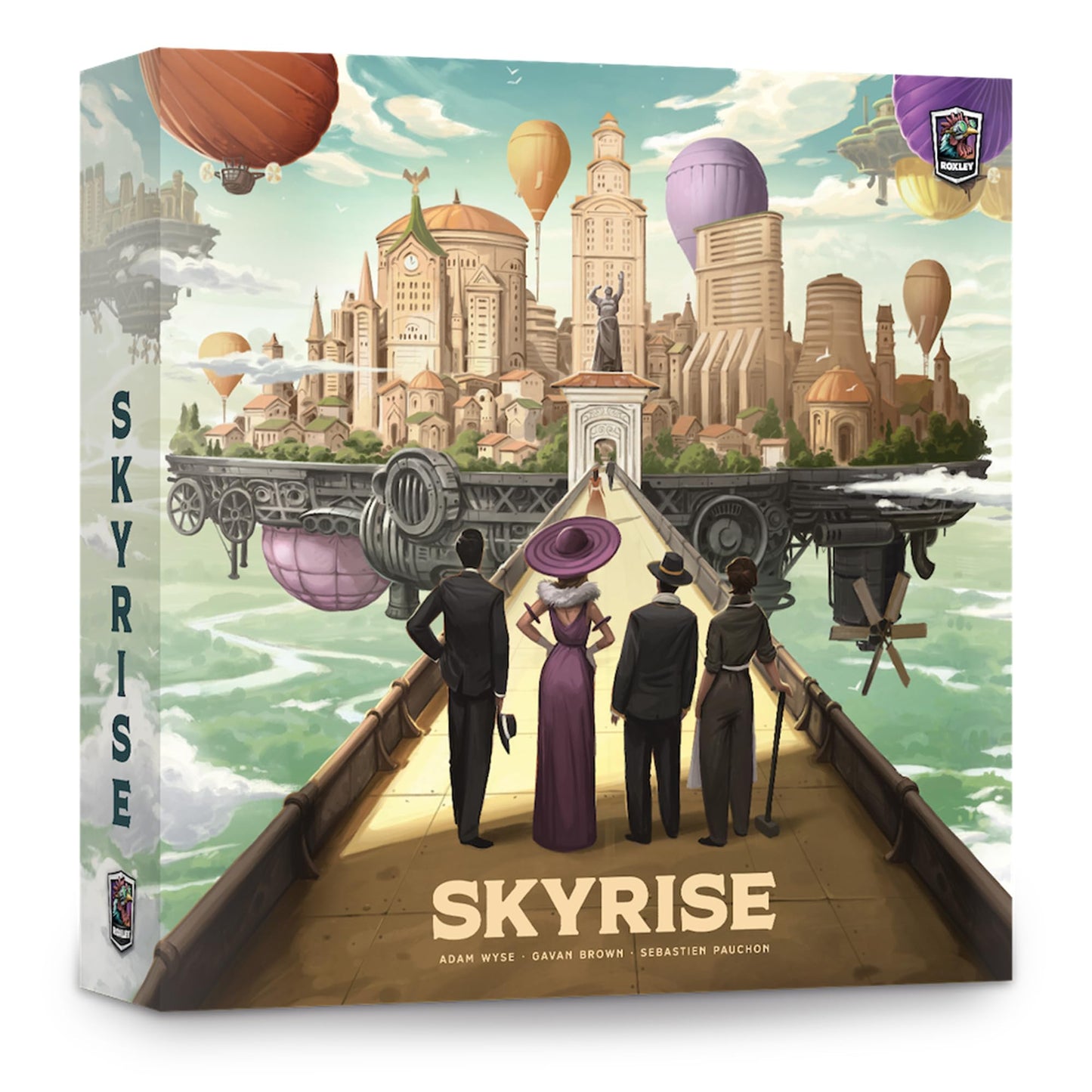Roxley Games Skyrise – A Game of Auctioning and Artistic Egos | Ages 14+ | 30–75 Minutes