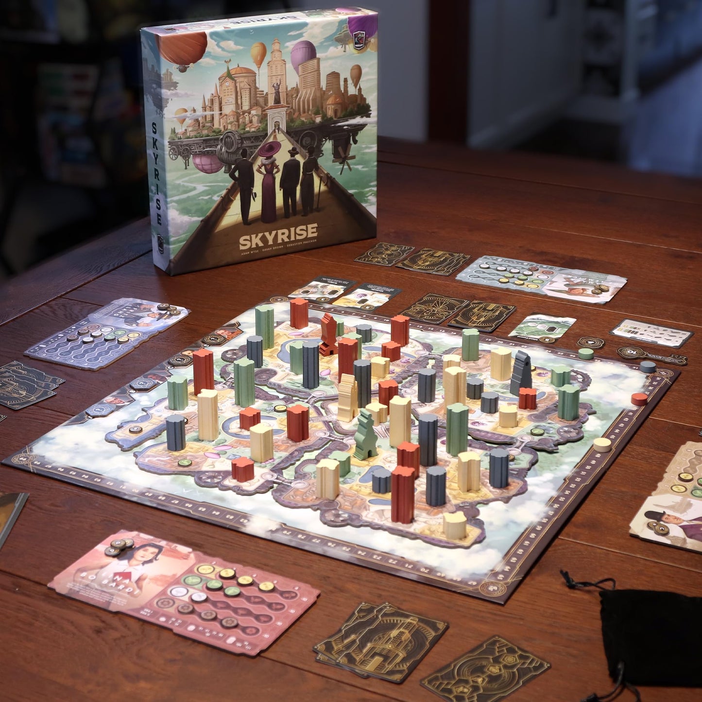 Roxley Games Skyrise – A Game of Auctioning and Artistic Egos | Ages 14+ | 30–75 Minutes