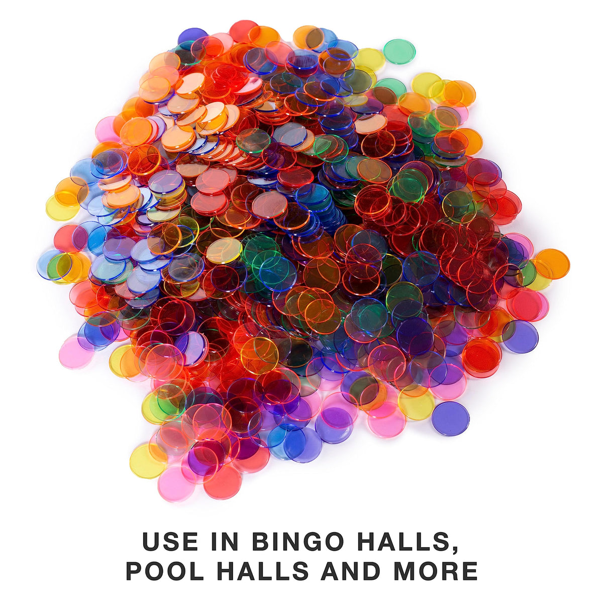 Royal Bingo Supplies Deluxe Bingo Game Set for Adults, Seniors & Family – 1000 Chips, 100 Cards, Jumbo Calling Cards