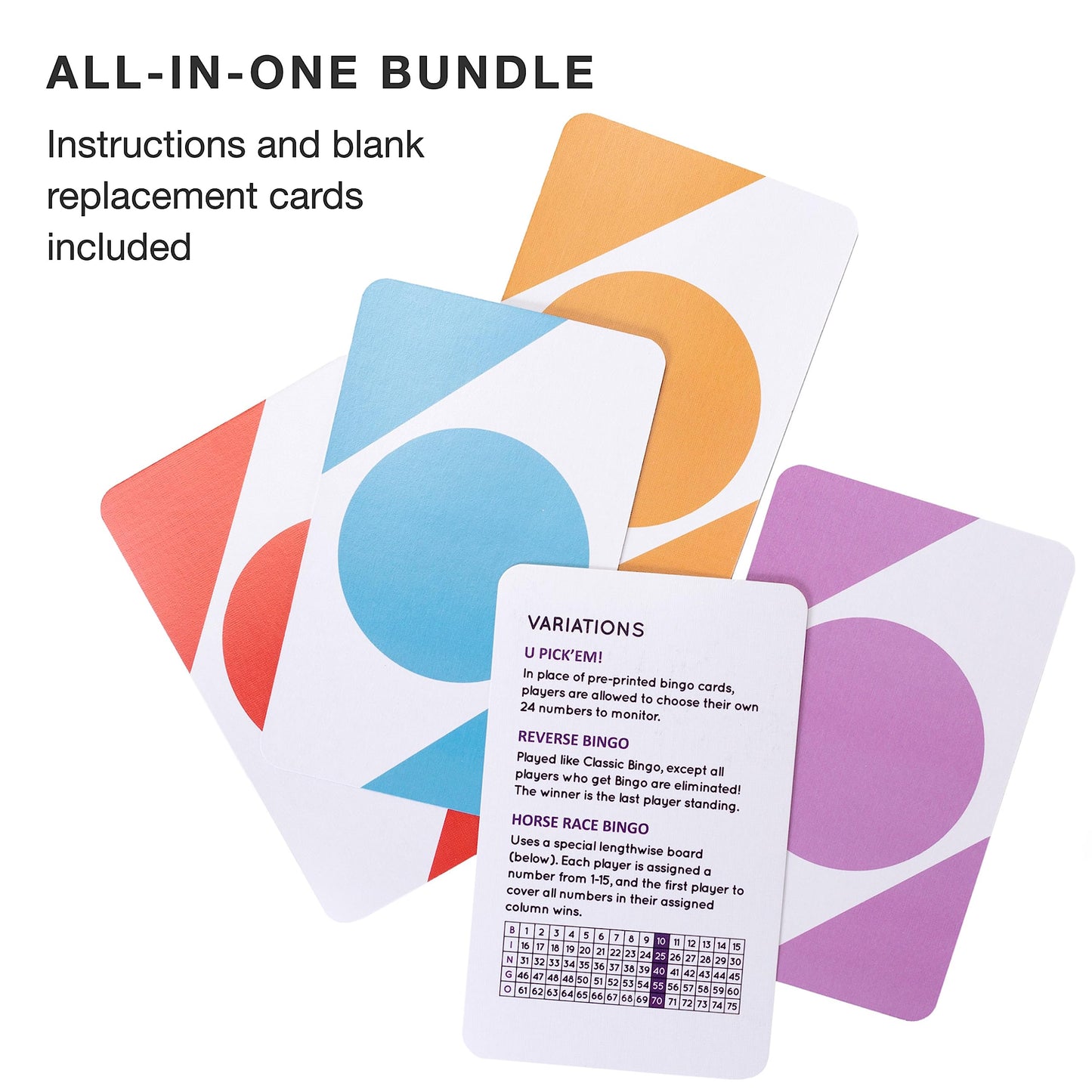 Royal Bingo Supplies Deluxe Bingo Game Set for Adults, Seniors & Family – 1000 Chips, 100 Cards, Jumbo Calling Cards
