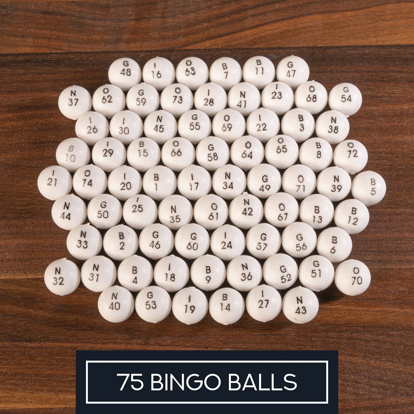 Royal Bingo Supplies Deluxe Shutter Slide Bingo Set – Metal Cage, 75 Balls & Sliding Cards