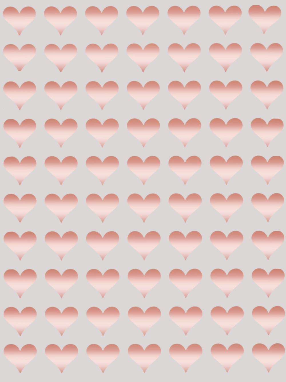 Royal Green 13mm Rose Gold Valentine Heart Stickers – 350 Pack, Easy Peel & Stick