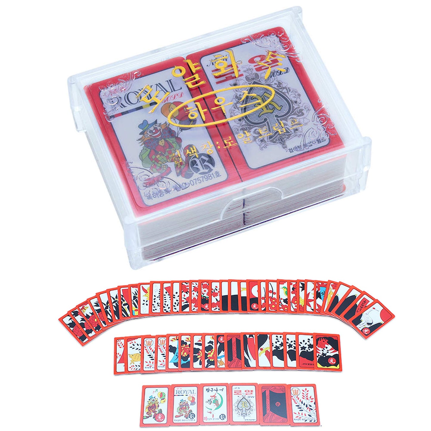 ROYAL Hwatu Luxury Korean Flower Card Game – Go-Stop and Godori Edition