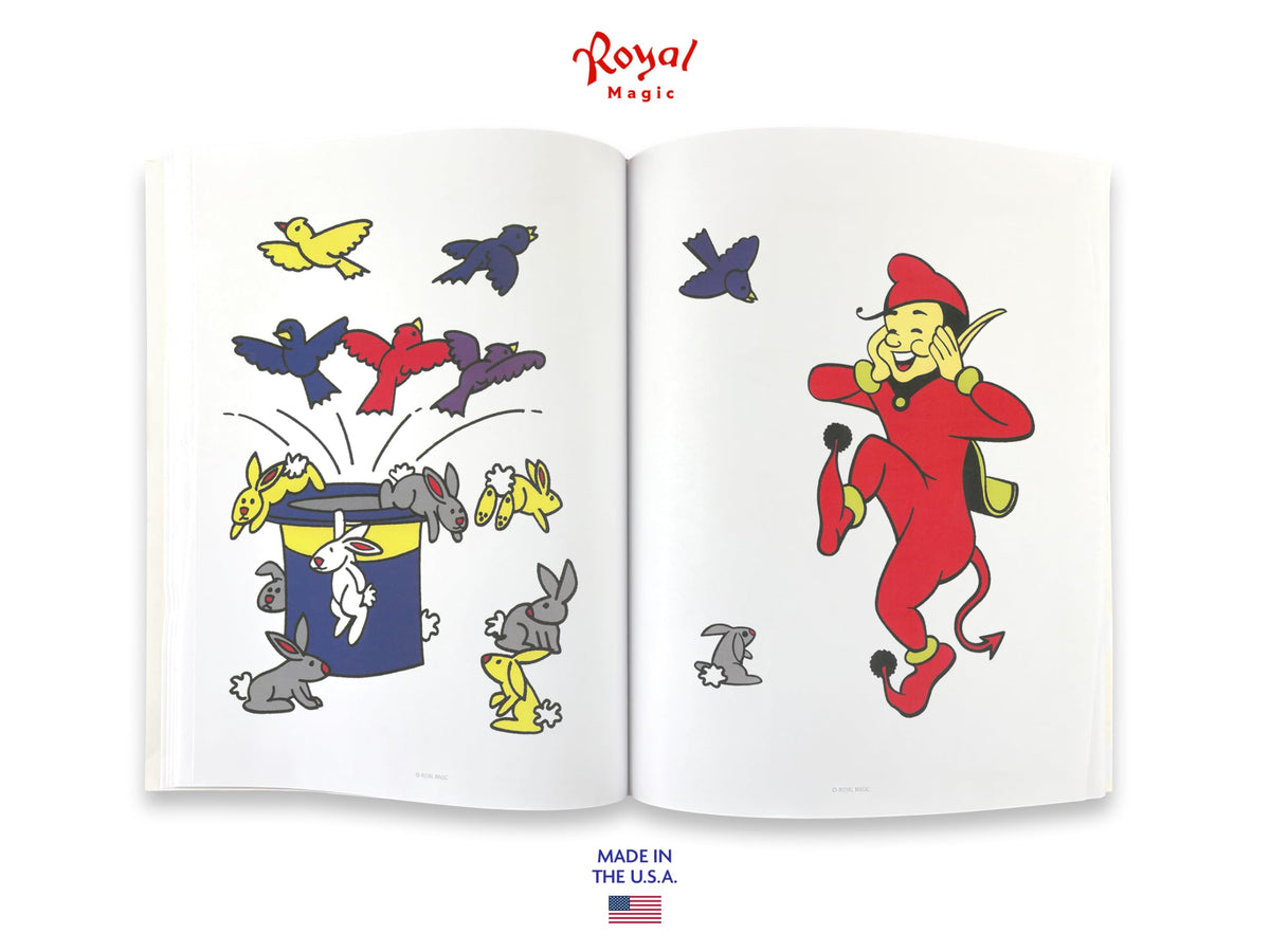Royal Magic Coloring Book Trick — Color-Changing Illusion for Kids & Adults