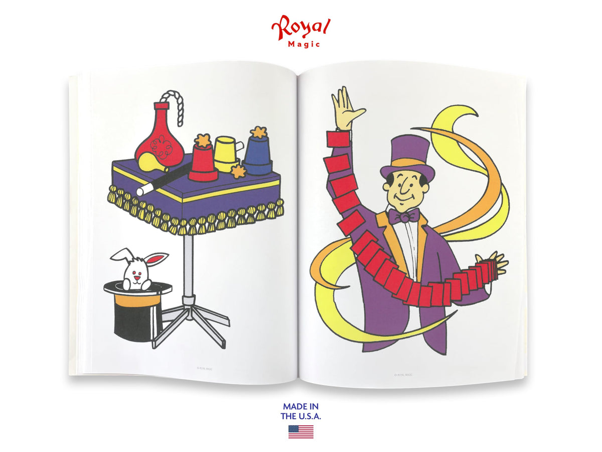 Royal Magic Coloring Book Trick — Color-Changing Illusion for Kids & Adults