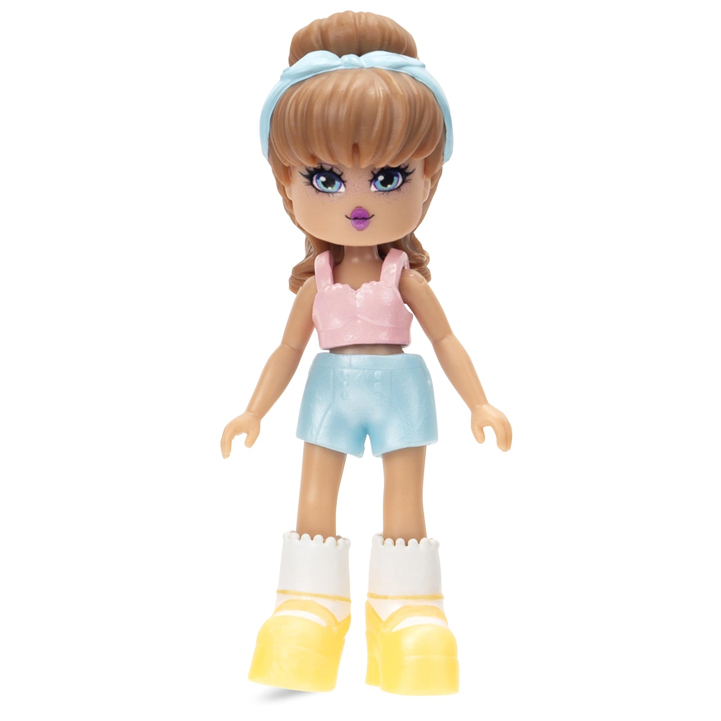 Royale High Light Fairy Doll - 3-inch Figure with 9 Fashion Accessories + Virtual Item Code - Series 2