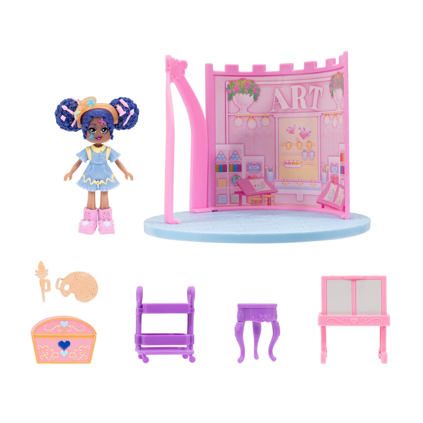 Royale High Art Class Playset - 1 Doll, Water Reveal, Castle Customization