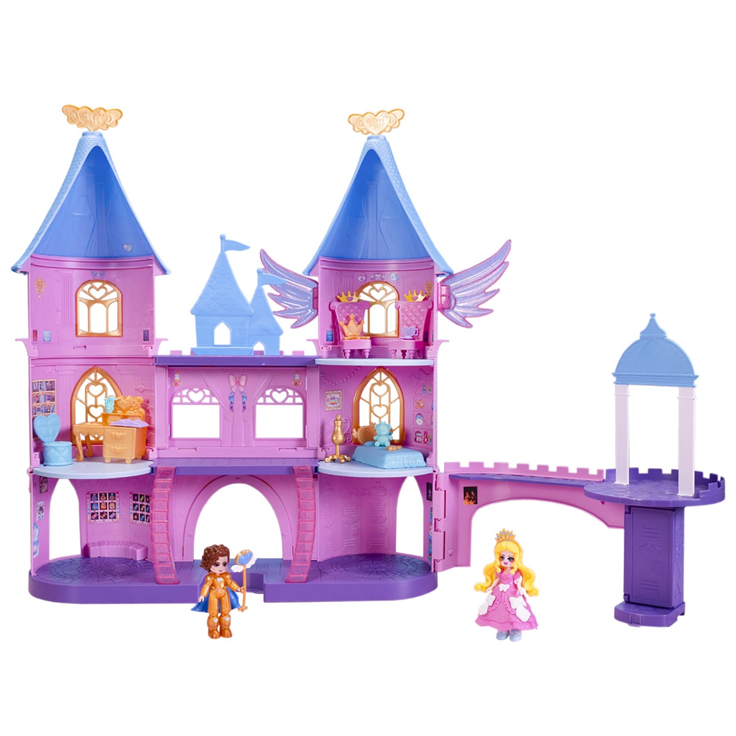 Royale High Castle Campus Playset – Exclusive Dolls & 360° Play in 3 Floors