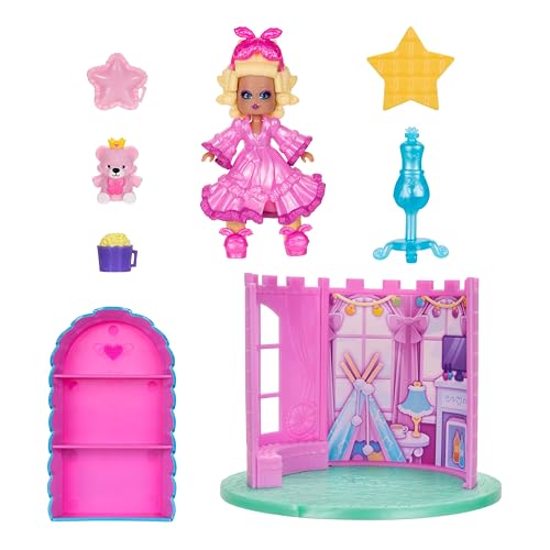 Royale High Dorm Room Playset – 1 Doll, 5 Accessories, Virtual Item Code Included (Ages 5+)