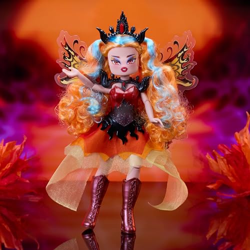 Royale High 9” Emberlynn Fire Fairy Doll – Series 2, Virtual Item Code Included, Ages 5+