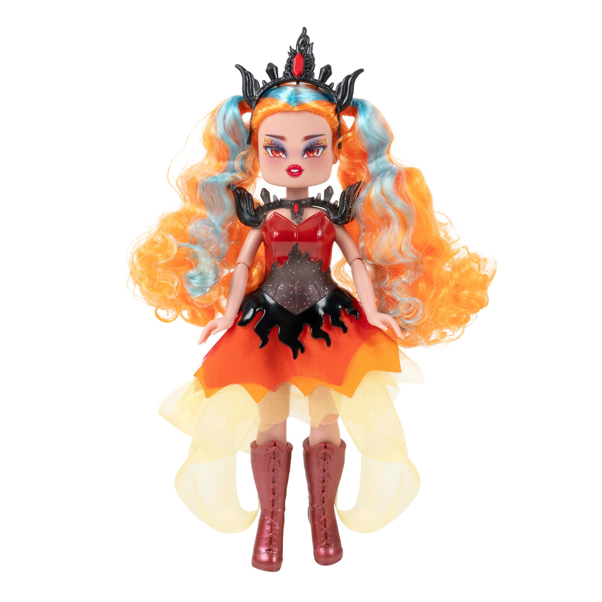 Royale High 9” Emberlynn Fire Fairy Doll – Series 2, Virtual Item Code Included, Ages 5+