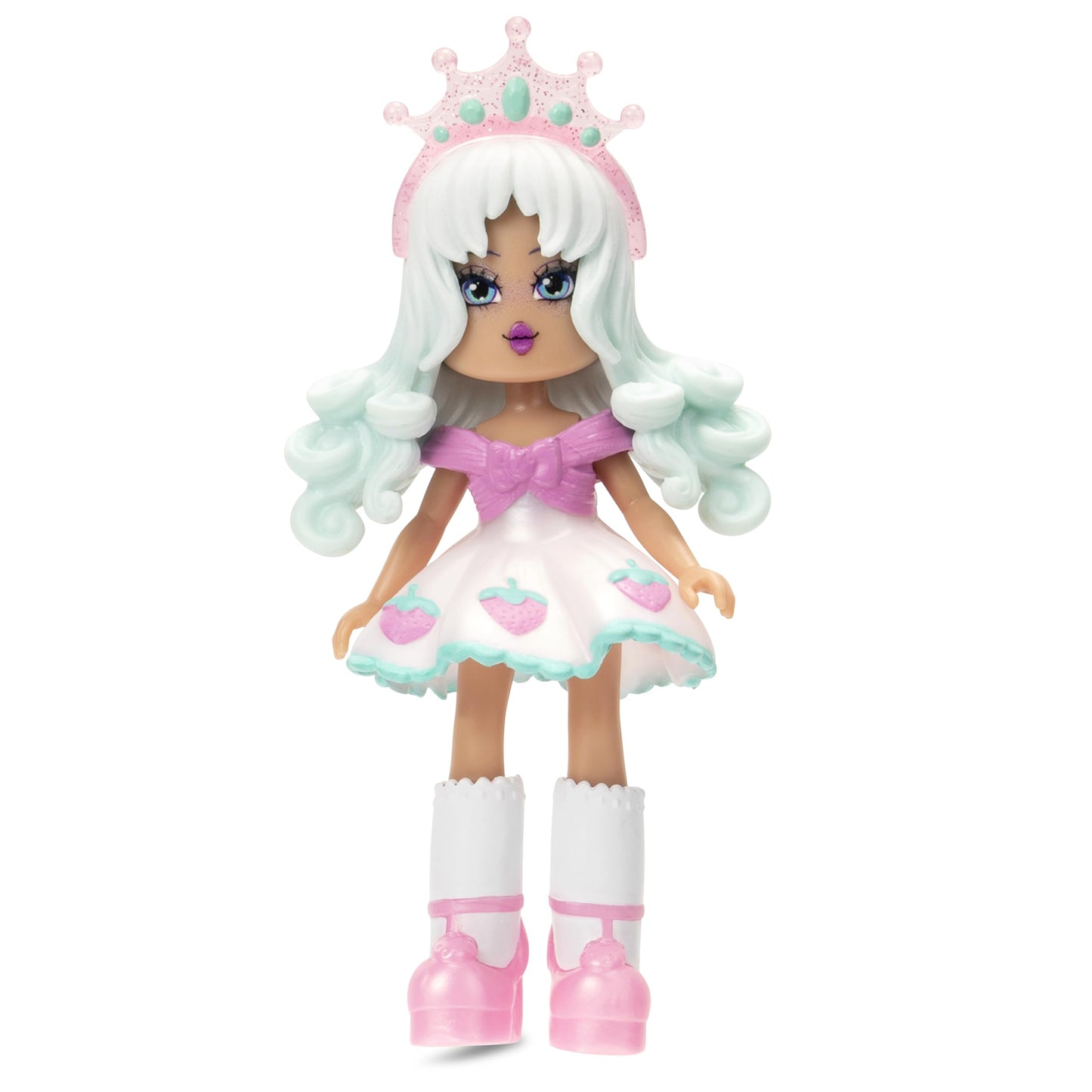 Royale High Light Fairy Doll - 3-inch Figure with 9 Fashion Accessories + Virtual Item Code - Series 2