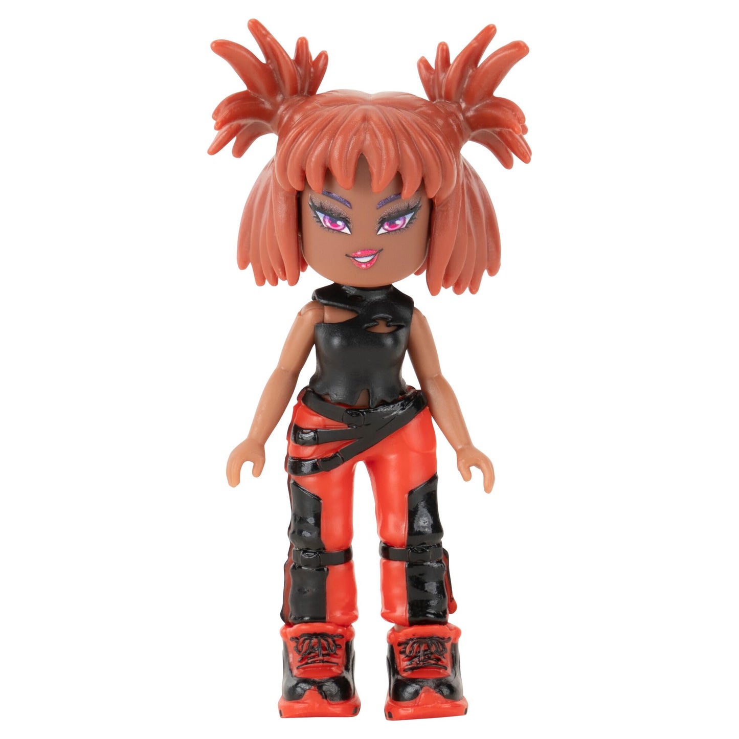 Royale High 3-Inch Fire Fairy Fashion Doll – 1 Figure + 9 Accessories + Virtual Item Code | Series 1
