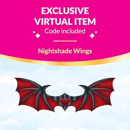 Royale High Dark Fairy Doll – 3-Inch Figure with 9 Accessories | Series 1