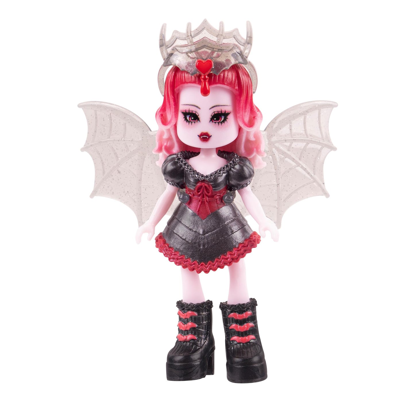 Royale High Dark Fairy Doll – 3-Inch Figure with 9 Accessories | Series 1