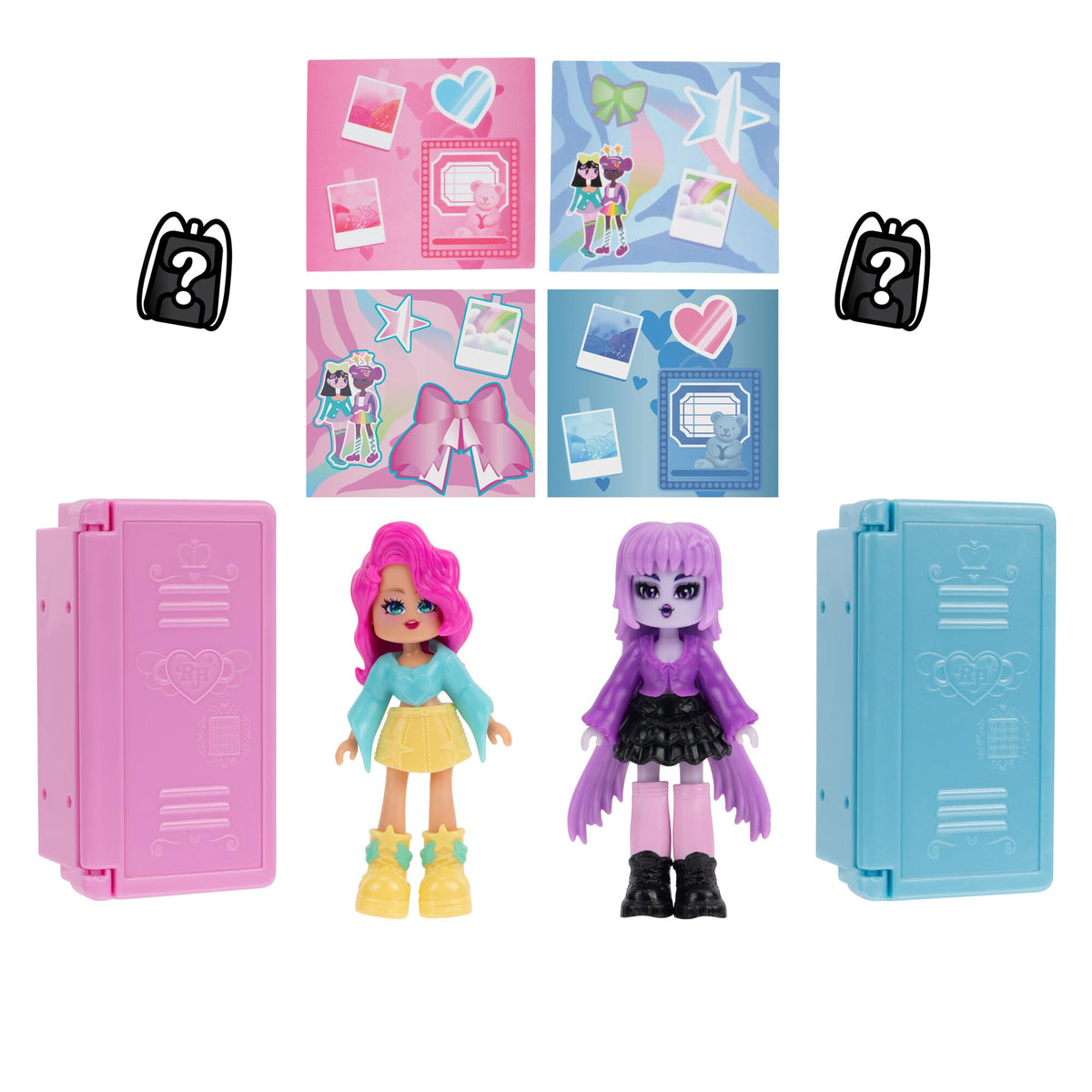 Royale High Surprise Locker 2-Pack – 2 Series 1 Dolls, Mystery Backpacks & Starlight Bow (Virtual Item Code)