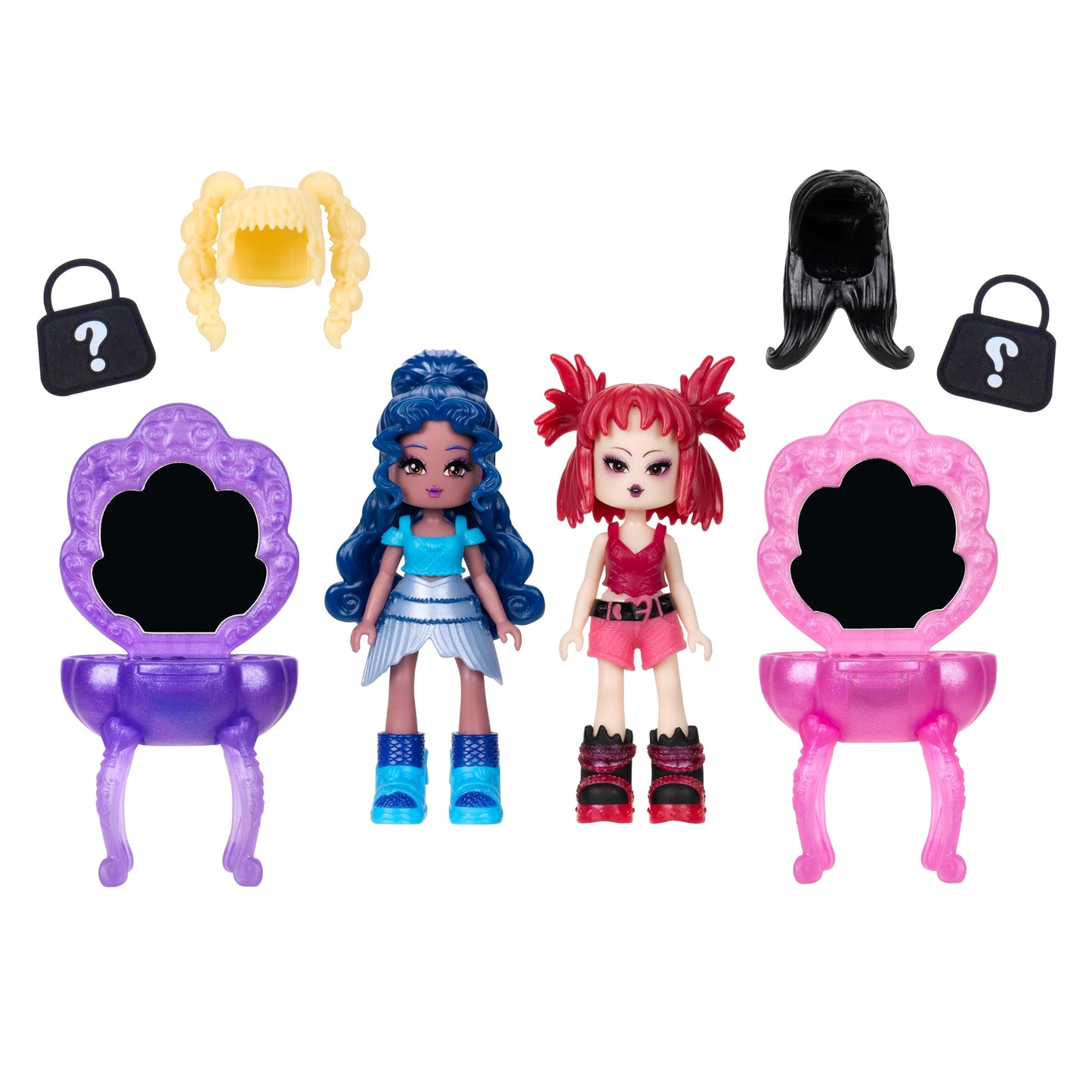 Royale High Surprise Vanity 2-Pack – Water & Fire Series 2 Dolls, Vanities & Virtual Item Code