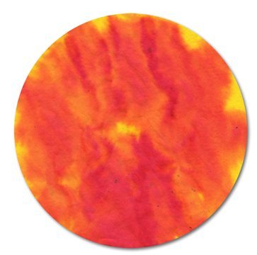 Roylco Color Diffusing Paper Circles - 100 Pre-Cut 9-Inch Sheets