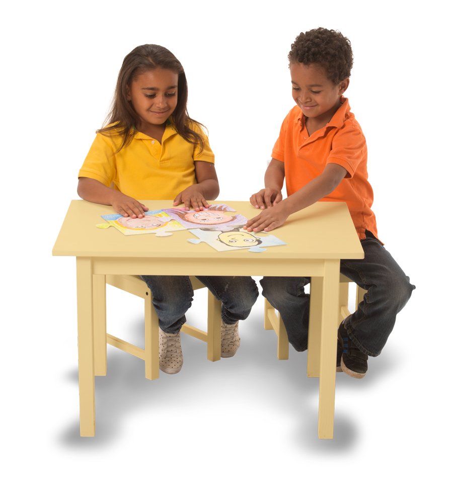 Roylco We Fit Together Puzzle Pieces – Blank Write-On 30-Piece Puzzle Kit for Classrooms & Crafts