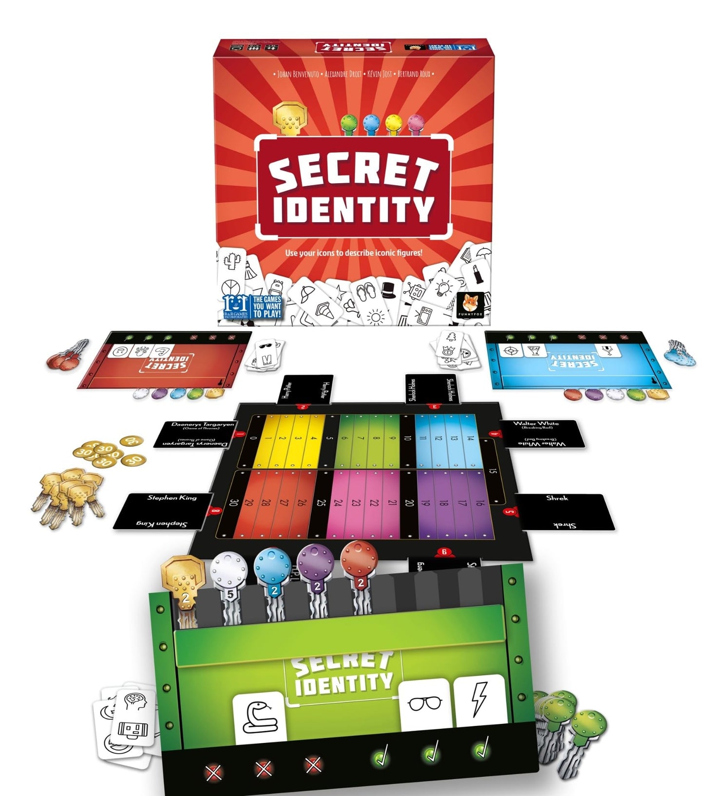 R&R Games Secret Identity – Perfect Party Game for Adults & Kids | Family Night Favorite