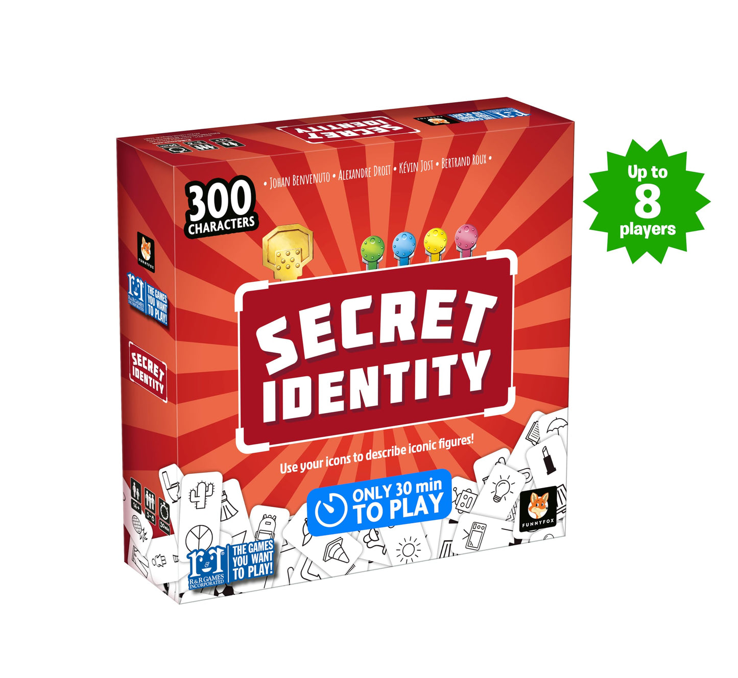 R&R Games Secret Identity – Perfect Party Game for Adults & Kids | Family Night Favorite