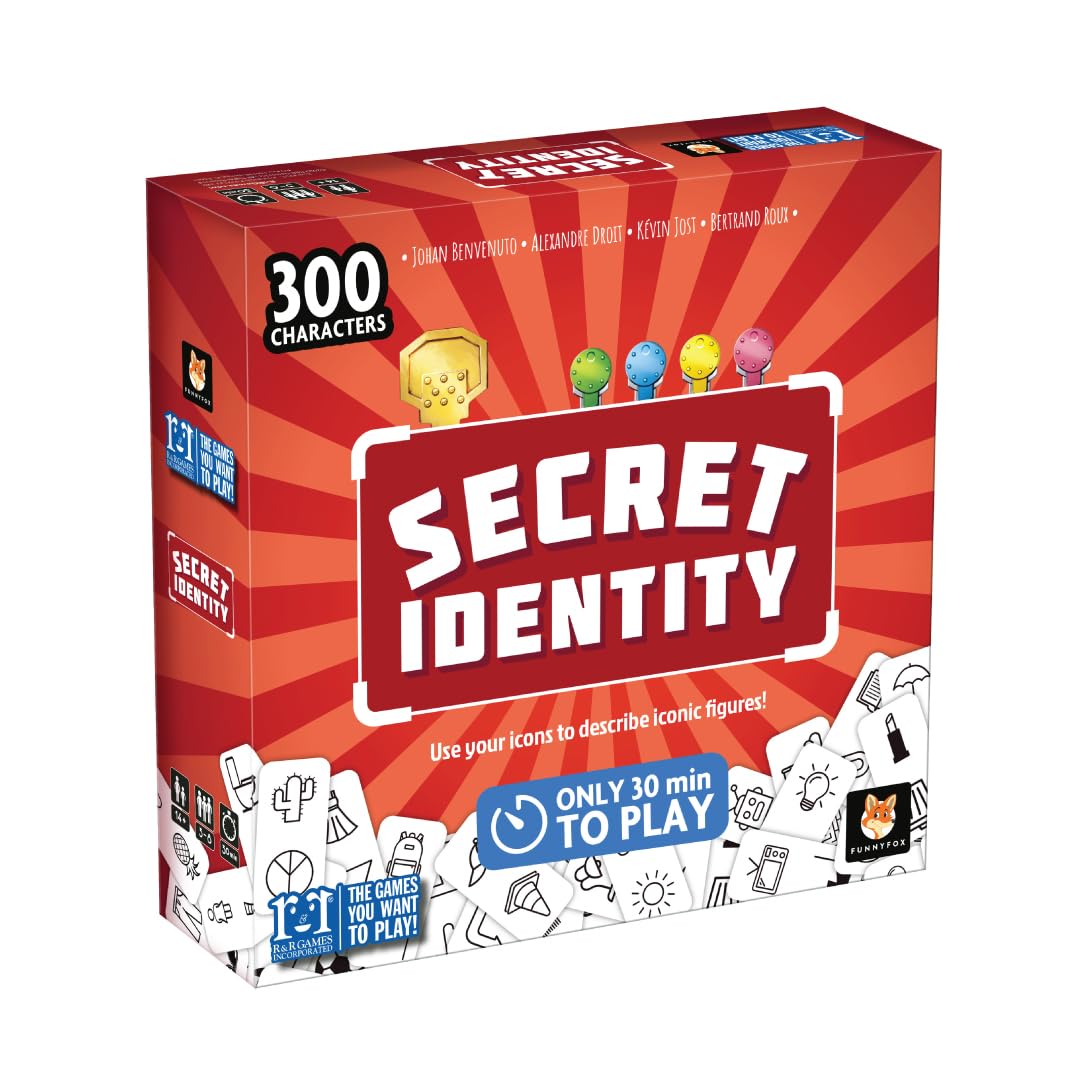 R&R Games Secret Identity – Perfect Party Game for Adults & Kids | Family Night Favorite