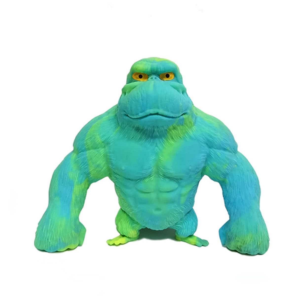 RRSDJJ Squeeze Toy – Blue Medium Squishy Monkey & Stretchy Gorilla