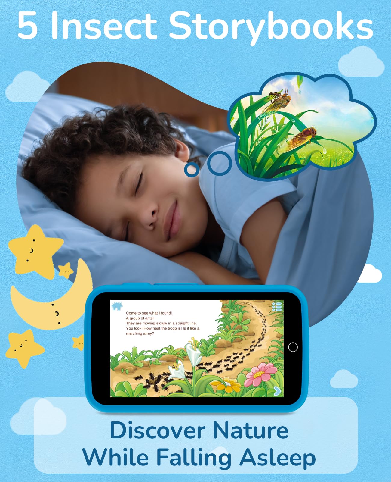 Rseaay Kids Phone — 220+ Educational Games, 3.97-Inch Touchscreen, 5MP Camera, Offline & Parental Controls