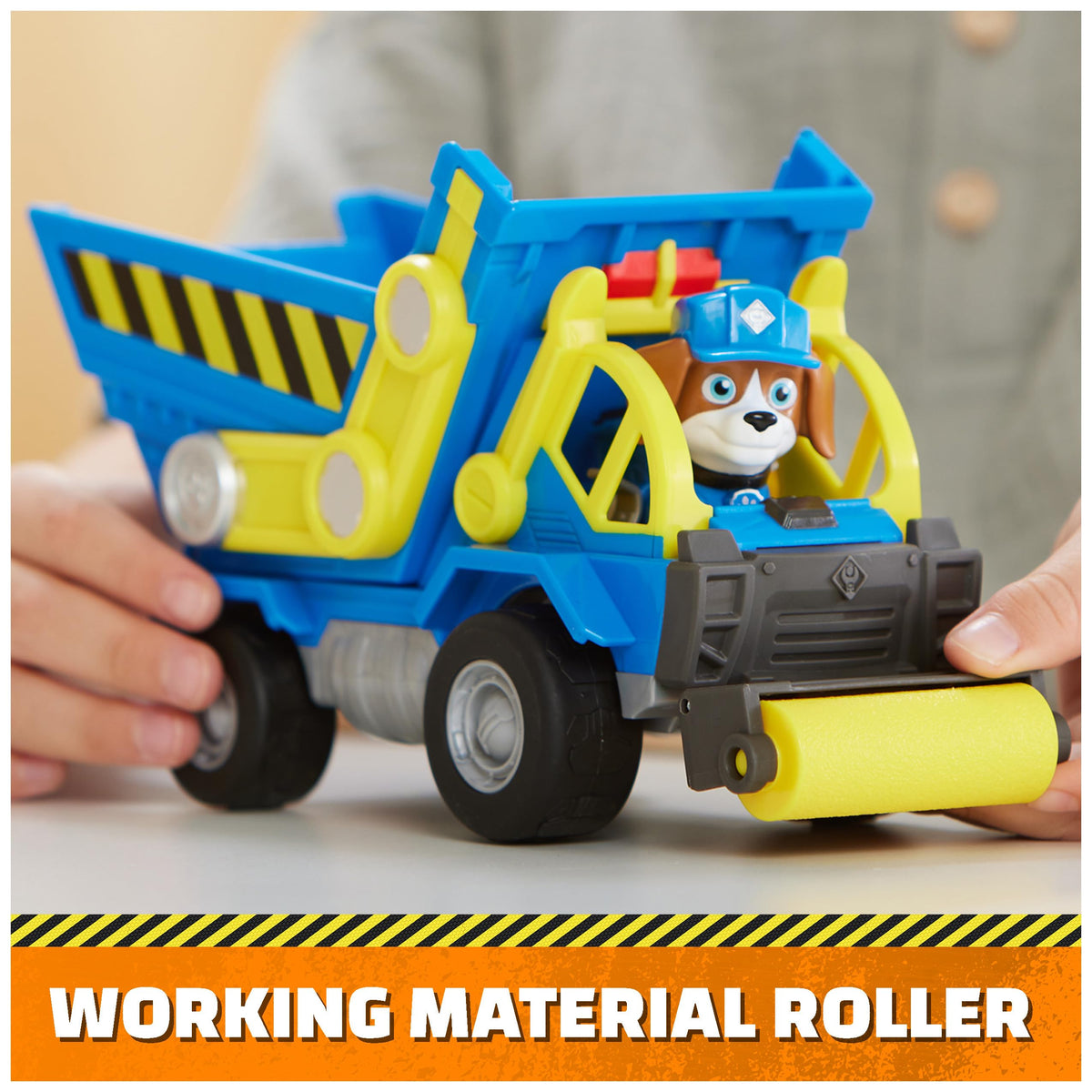 Rubble & Crew Wheeler’s Dump Truck Toy — Movable Parts & Action Figure for Ages 3+